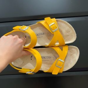 Birkenstock Yellow Sandals